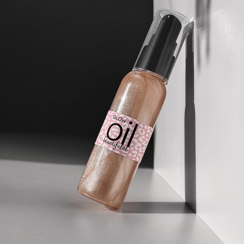 Масло для тела "Бьютифулал" с эффектом атласного блеска